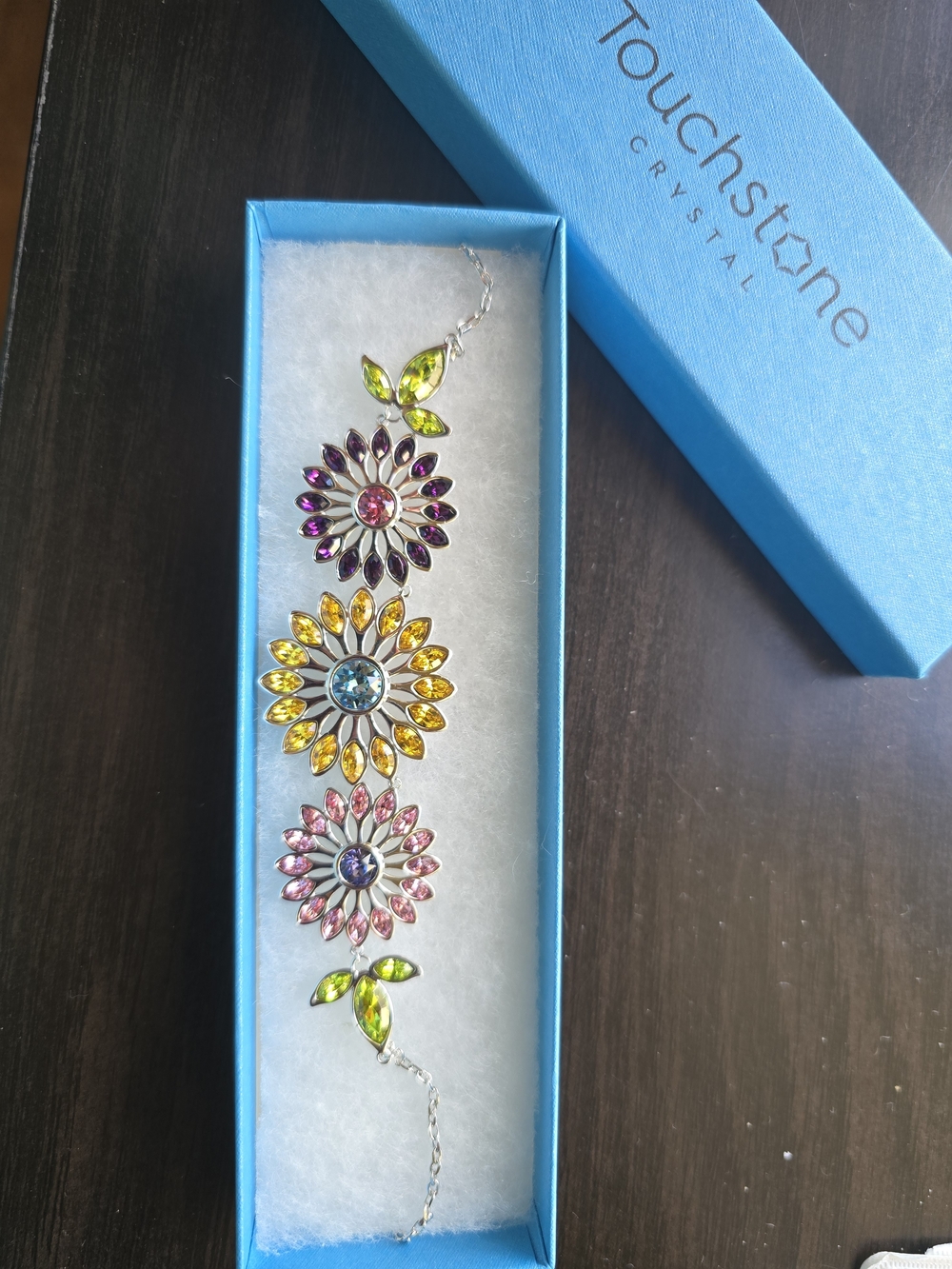 Touchstone Crystal Vibrant Garden Necklace